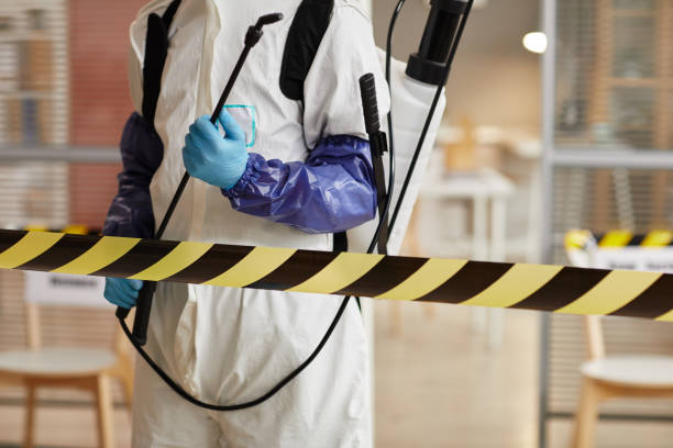 Professional Biohazard Cleanup technician working in Hillsboro, OR